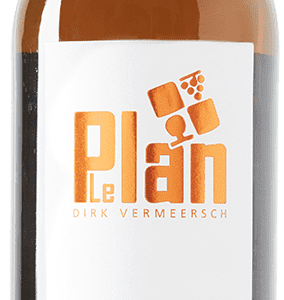 Bottle wine GT-ORANGE Vin de France VDF LePlan-Vermeersch