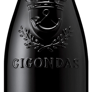 Bottle red wine-rs gigondas Gigondas Cru AOP LePlan-Vermeersch