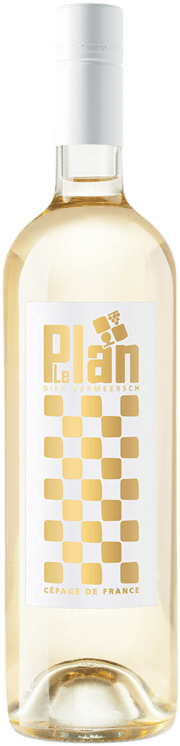 Bottle White wine GP-muscat Cépage de France VDF LePlan-Vermeersch