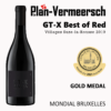 Bottle blend grenache syrah carignan mourvèdre viognier wine mondial Bruxelles gold medal Leplan-Vermersch